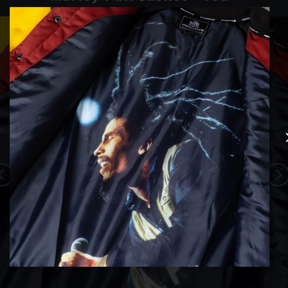 Primitive Bob Marley bomber jacket - Picture 2 of 3
